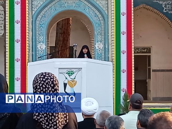 چهلم شهید امنیت هادی میر آبادی در بهشت فضل نیشابور 