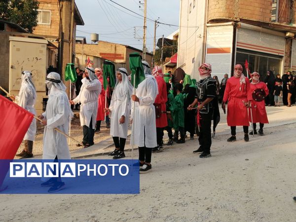 اجرای نمایش آیینی در روستای مهدیرجه گلوگاه 