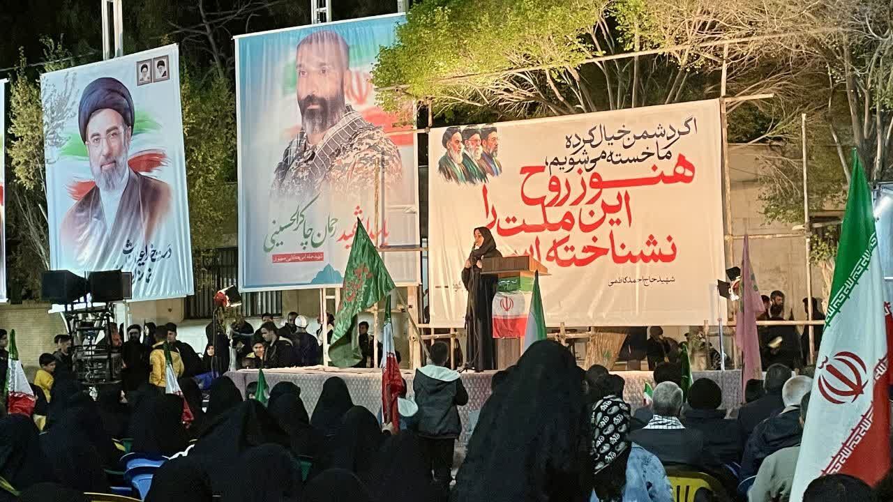 بیست و سومین شب اجتماع مردم  ابرکوه