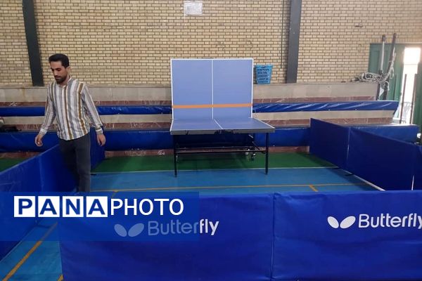 برگزاری آزمون عملی استخدامی تربیت بدنی در سالن فتح المبین ناحیه دو شهرری 