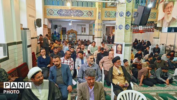 آیین تقدیر از ۷۰ معلم جهادی در مسجد انصارالحسین(ع) قم