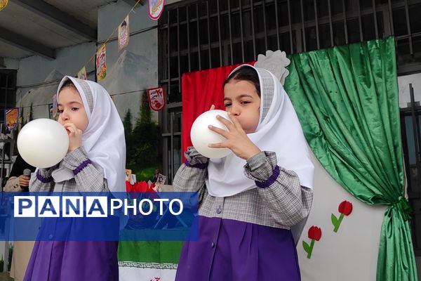 برگزاری جشن‌های باشکوه پیروزی انقلاب اسلامی در مدارس رباط‌کریم