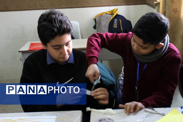 برگزاری مسابقات سازه‌های دانش‌آموزی در زنجان