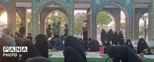 مراسم عزاداری چهلمین روز شهادت ناوبان دوم سجاد عسکری