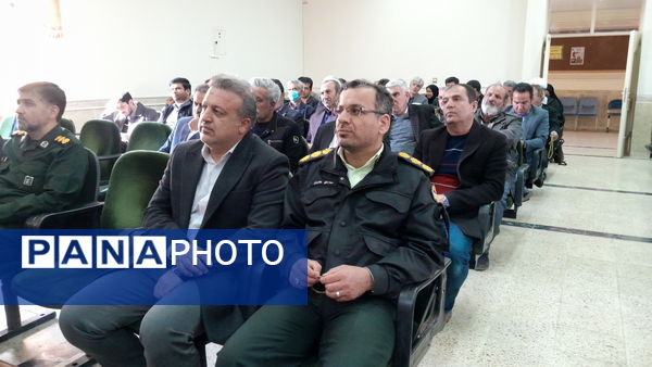 تکریم و معارفه سرپرست معاونت فرمانداری و بخشداران بخش مرکزی و بخش شیدا شهرستان بن