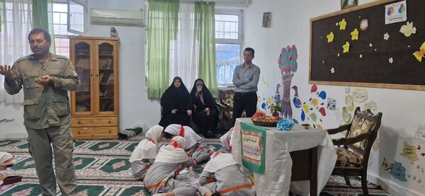 ویژه برنامه روز جهانی کودک در دبستان نخبگان شهید نصرت الدین