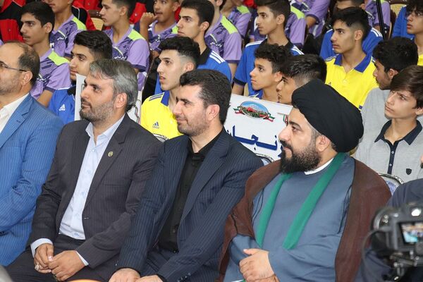آیین افتتاحیه مسابقات کشوری ورزشی دانش‌آموز ان در رودهن