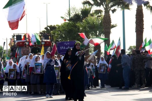 رزمایش امام رضایی های یزد