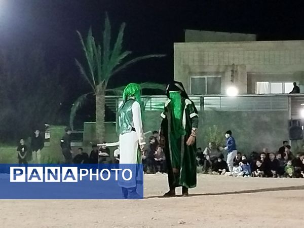 اجرای نمایش آیینی در شهر بن، هنر روایت عاشورا در صحنه‌های زنده