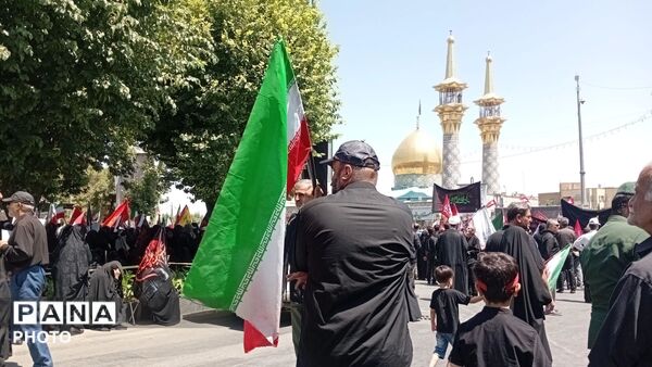 همبستگی مردم دیار هگمتانه با آقای شهید ایران به روایت تصویر 