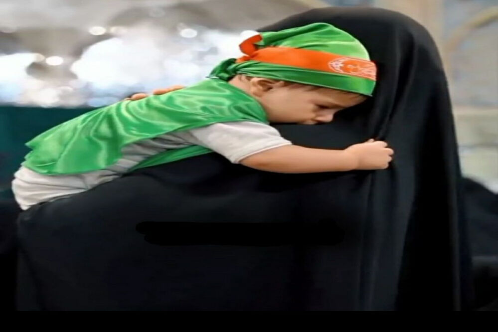 برگزاری مراسم شیرخوارگان حسینی در رحیم آباد
