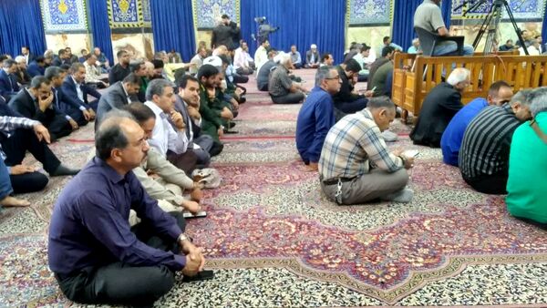 مراسم بزرگداشت شهید سید حسن نصرالله در یزد