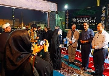 میزبانی فرهنگیان و دانش‌آموزان حمیدیه از معاون وزیر آموزش‌وپرورش