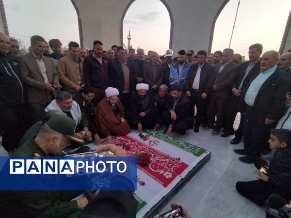 افتتاحیه المان شهدای گمنام شهر کندر