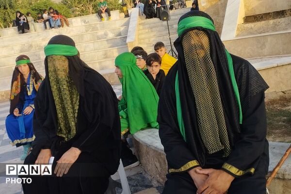 اجرای تعزیه به مناسبت دهه دوم محرم در بهارستان دو