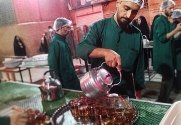 باز هم فعالیت چایخانه حضرت زهرا(س)در قاب پانا