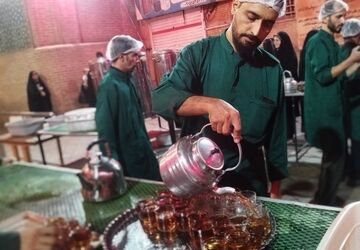 باز هم فعالیت چایخانه حضرت زهرا(س)در قاب پانا