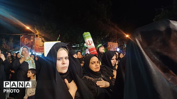 تجمع بزرگ تاسوعاییان در کوهدشت