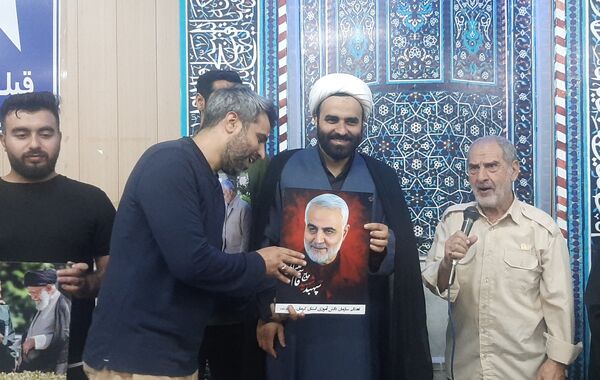حضور معاون پرورشی و فرهنگی وزارت آموزش و پرورش در جمع مربیان اردویی در نیشابور