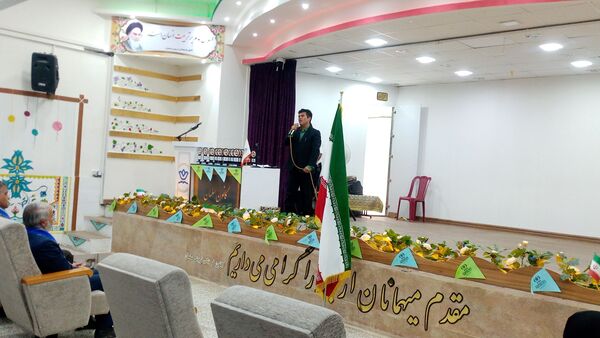 سازمان دانش آموزی خلیل‌آباد برای خبرنگاران پانا سنگ تمام گذاشت
