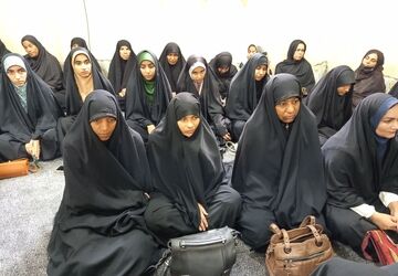 برگزاری جشن مهدویت در دفتر امام جمعه میناب