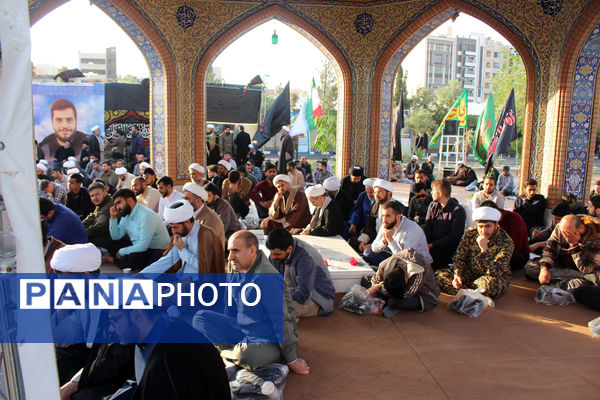 عزاداری سالروز شهادت امام جعفر صادق(ع) در تیپ 83 روحانیون رزمی تبلیغی