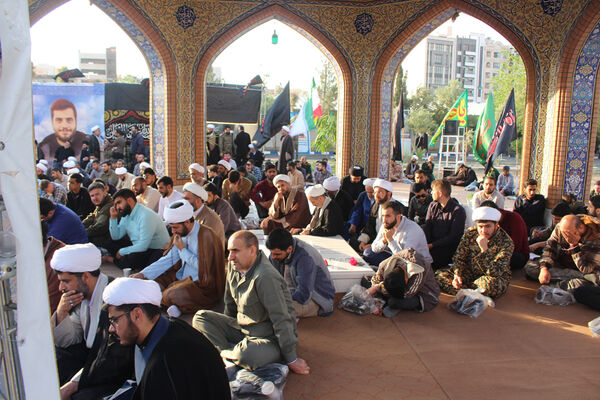 عزاداری سالروز شهادت امام جعفر صادق(ع) در تیپ 83 روحانیون رزمی تبلیغی