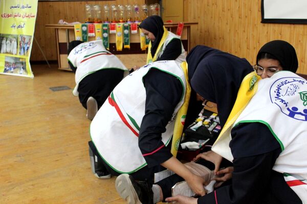 بزرگداشت سالروز تأسیس سازمان دانش‌آموزی در آمل