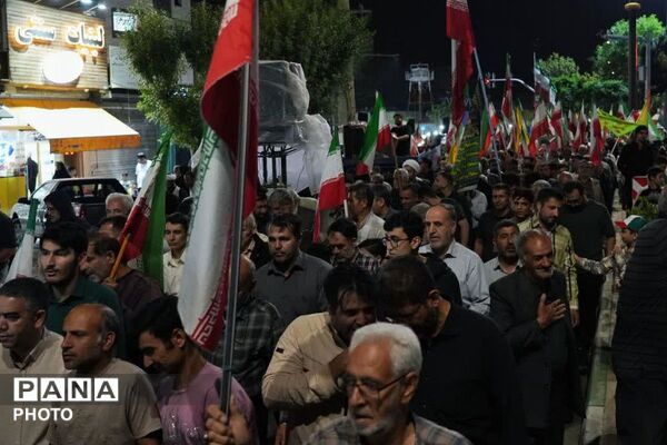 پیشتازان امدادگر، در تجمعات شبانه باقرشهر