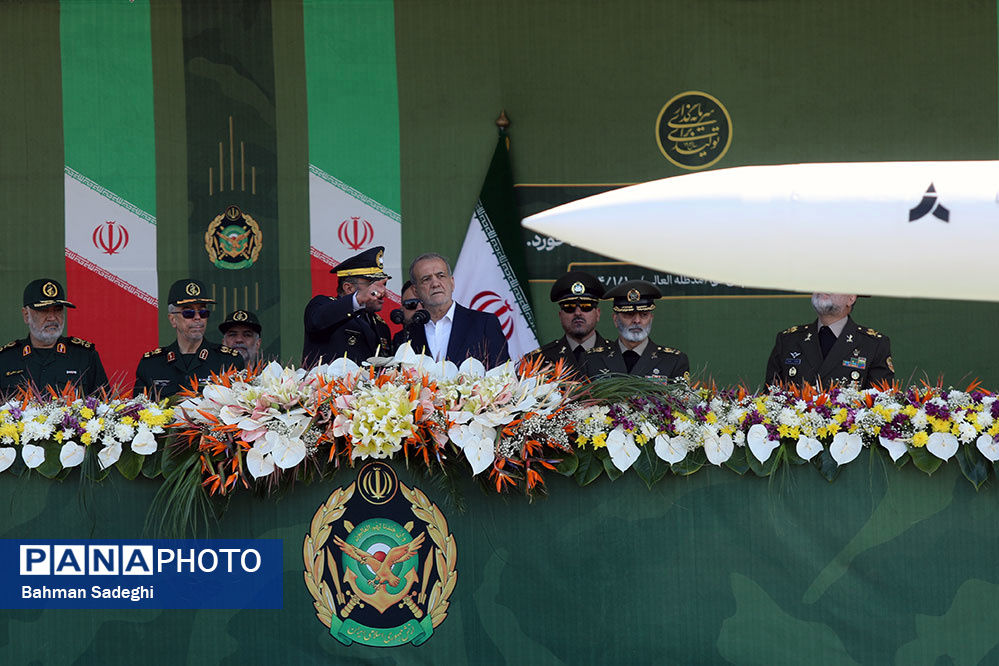 مراسم رژه روز ارتش - تهران