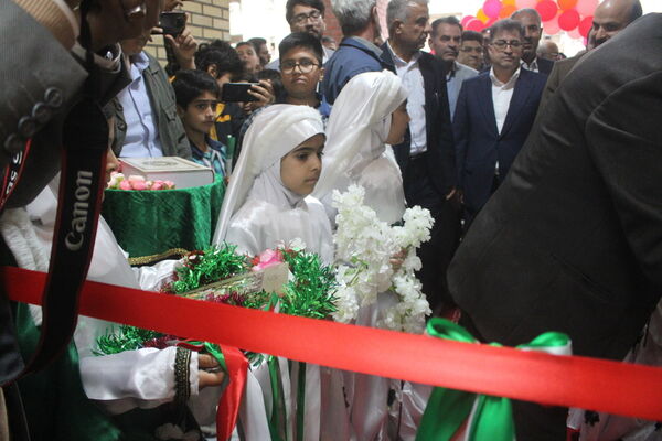 افتتاح مدرسه  ۱۲ کلاسه فروغی بسطامی در بوشهر