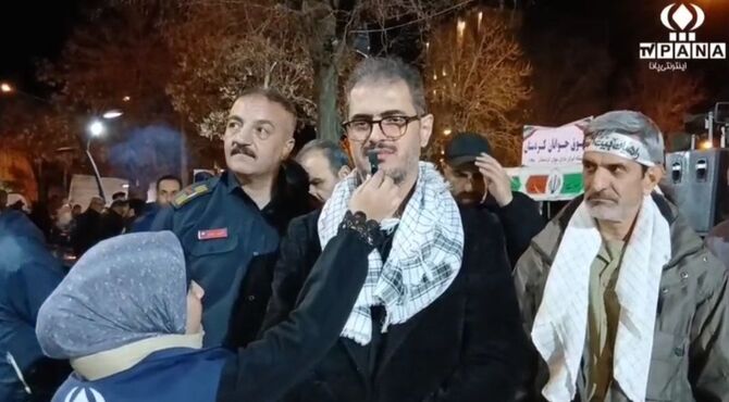 آیین باشکوه حضور مردم غیور بیجار
