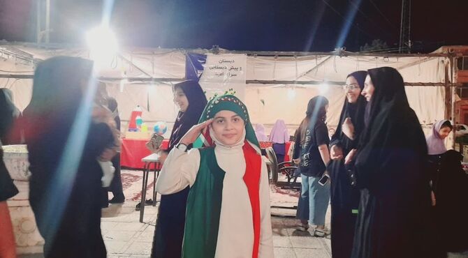 برپایی موکب ایران سرای امید در تفت