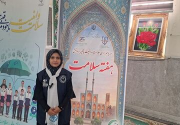 کاشت نهال امید به یاد دانش آموز شهید «تیارا صادقی» با طعم دلتنگی