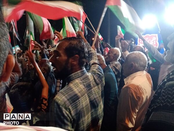 مردم فین هرمزگان با آرمان‌های انقلاب اسلامی