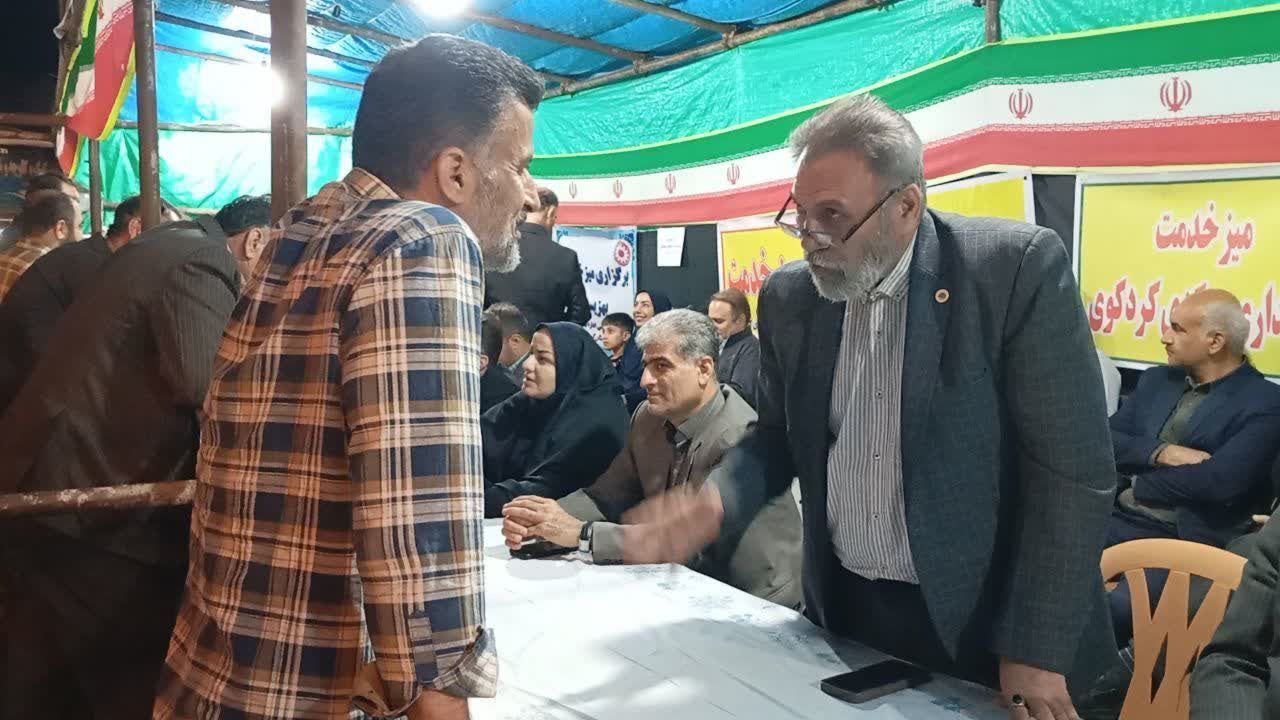 برنامه ارتباطی و مردمی میز خدمت در کردکوی