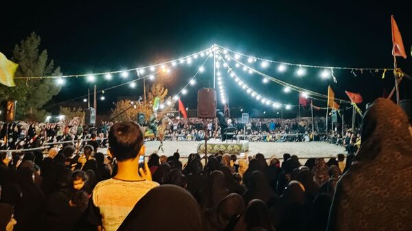 مراسم تعزیه خوانی در کاشمر 