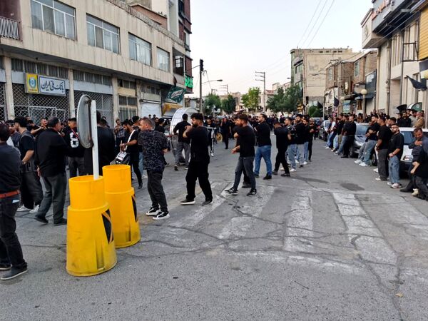 مراسم تاسوعا حسینی در شهرستان فیروزکوه