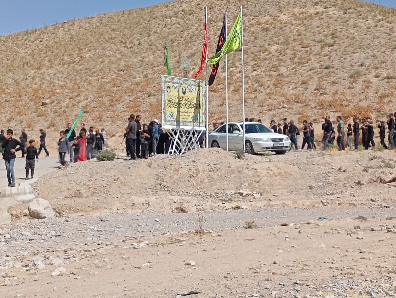 سوگواری سالار شهیدان امام حسین (ع) در روستای گزکوه 