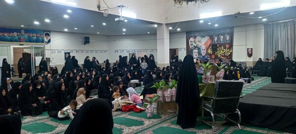 مراسم شهادت حضرت ام البنین در مسجد حضرت محمد (ص) برگزار شد