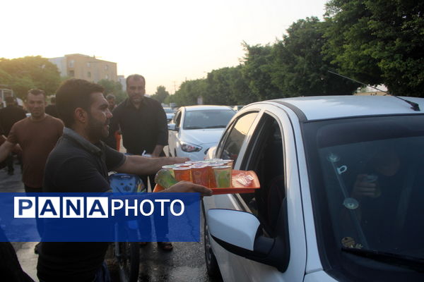 پیاده‌روی جاماندگان اربعین حسینی در بوشهر