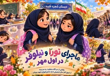 انیمیشن«ماجرای نورا و نیلوفر در اول مهر»