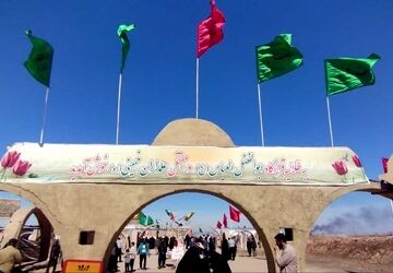 مشق عشق در اردوی راهیان نور