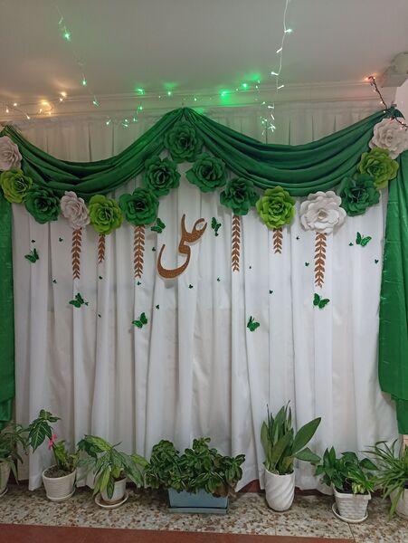 جشن میلاد مولی الموحدین علی (ع) در مدارس منطقه چهاردانگه 
