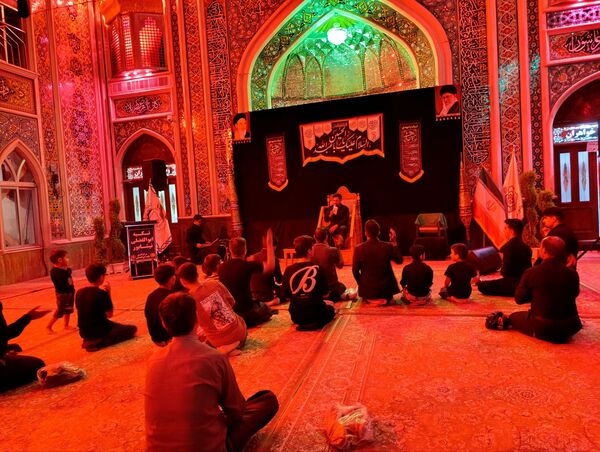 برگزاری مراسم عزاداری شب دوم  ماه محرم در تکیه ابوالفضلی نیشابور