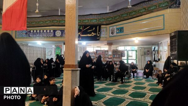 مراسم شیر خوارگان حسینی در مسجد حضرت علی علیه السلام 
