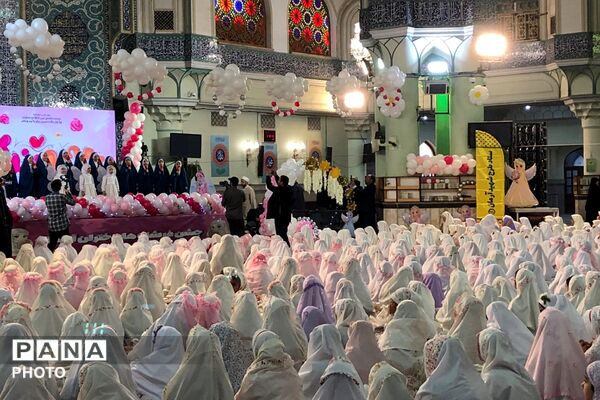 جشن بندگی دختران ناحیه دو شهرری 