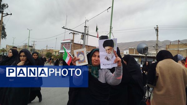 حماسه‌ای دیگر از حضور مردم شهرستان پلدختر 