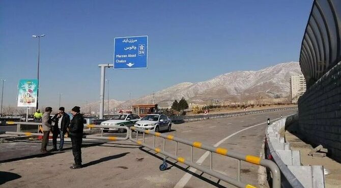 الزام داشتن زنجیر چرخ در جاده‌ها