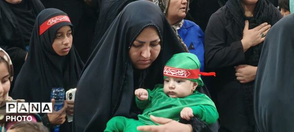 مراسم شیرخوارگان حسینی در گچساران 
